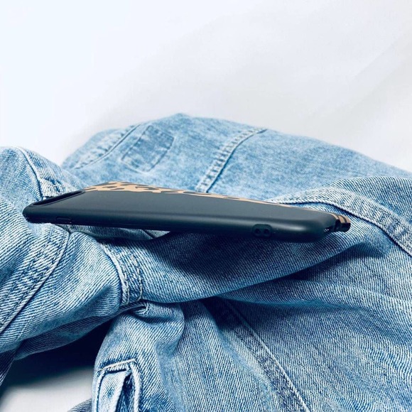 iPhone 7/8 Plus Case Brown Leopard Print Cover - Picture 2 of 5